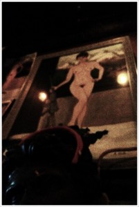 Sarah Palin Naked With Rifle Painting
