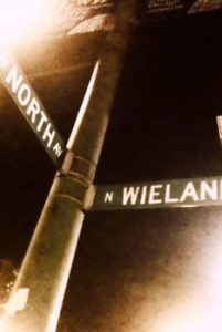 North and Wieland Street Signs
